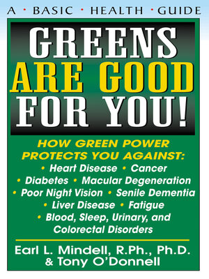 cover image of Greens Are Good for You!